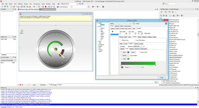 With new 'Embedded' property multiple Circular Gauges and/or Linear Gauges can be embedded in a Circular Gauge.
